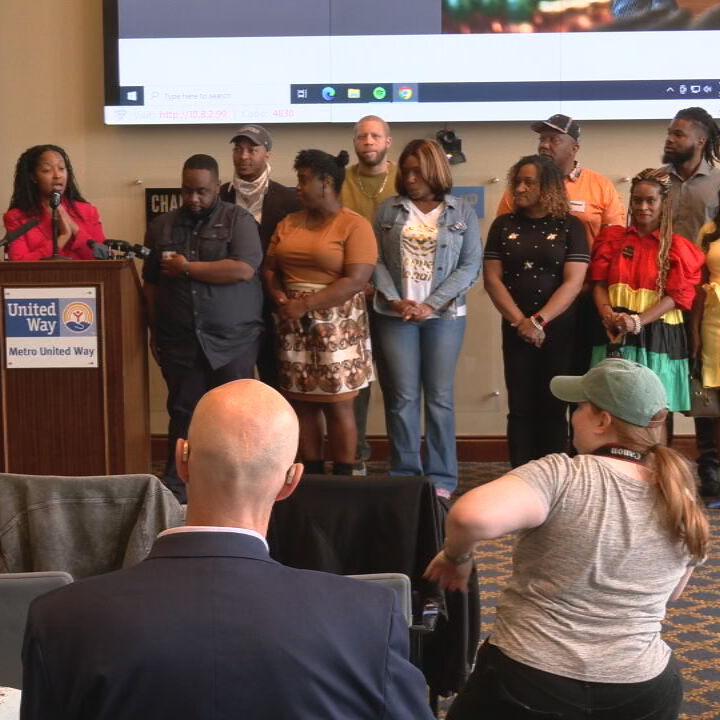 black funders press conference